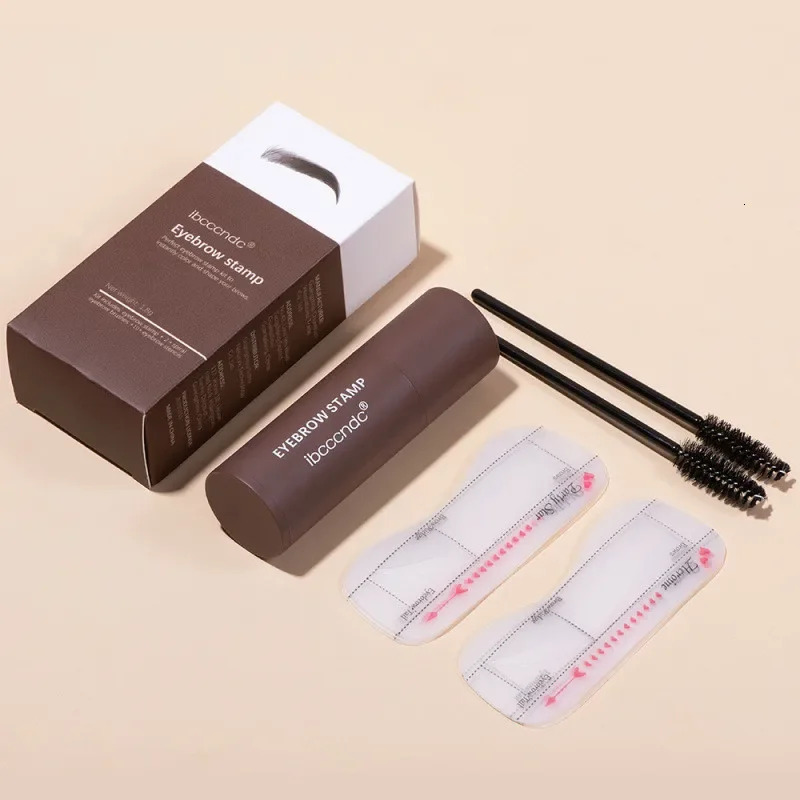 Ibcccndc Eye Eyebrow Stick Hair Line Contour Powder Brown Eyebrow Stamp Shaping Makeup Waterproof Natrual Brow Powder Kit 241206