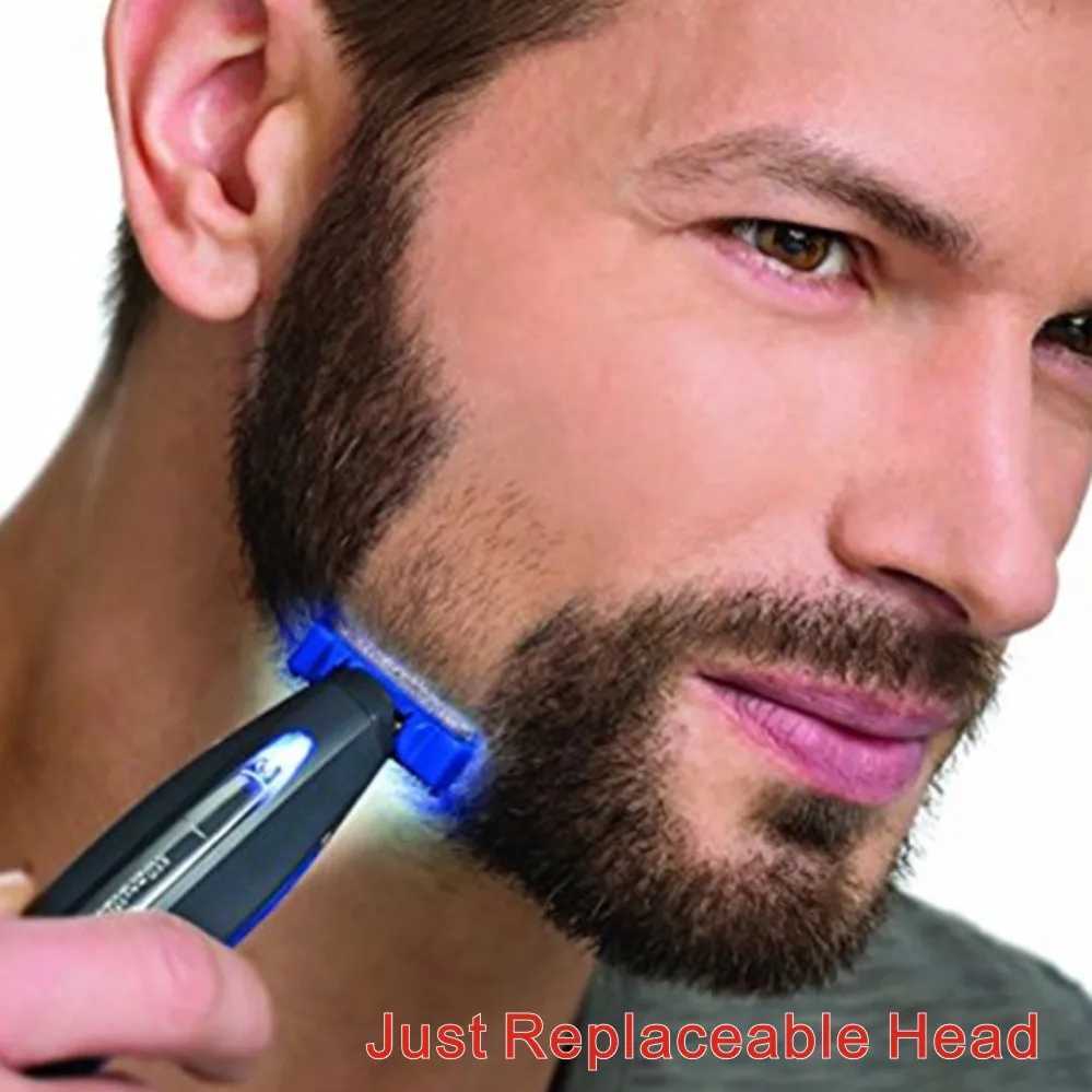 Electric Solo Razor Shaver Head Hair Trimmer Men Shaver Electric Rechargeable Blade Trimmer Edger Micro-1/2/4PCSXJ241207