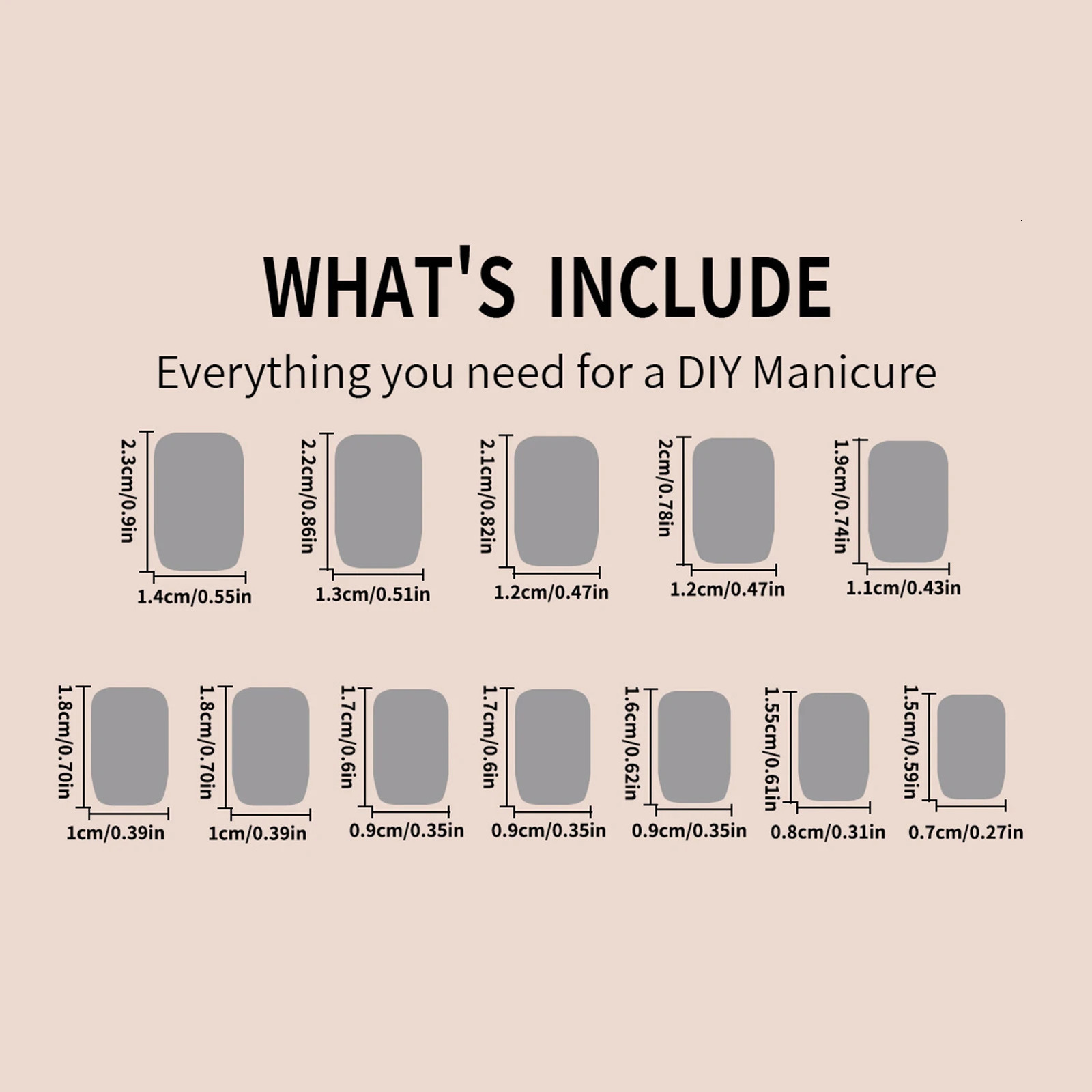 French Tips Press-on Nail Long Lasting Elegant Artificial Nail Manicure Art for Daily Lives Everyday Use 241206