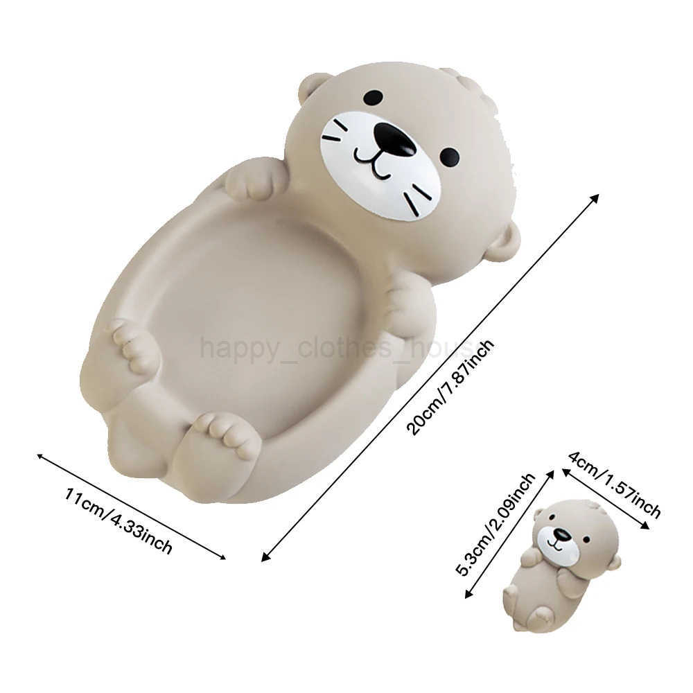 Baby Bath Toys 1 female otter and 3 baby otters Children Bathroom Pool Beach For Kids Water Playing GiftXJ241207