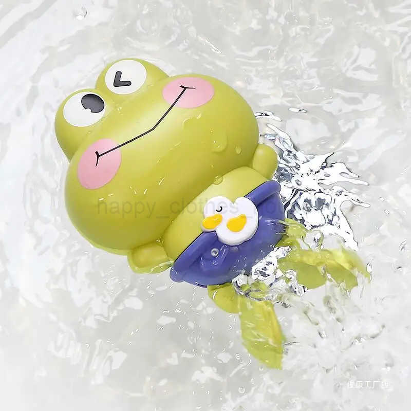 Baby Bath Toys Cute Animal Clockwork Swimming Pool Floating Wind Up Bathing Toys for Kids Children Bathroom Play Water Game ToysXJ241207