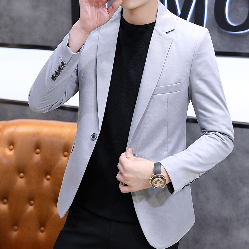 H278 Men's casual suit Korean style youth slim suit men's professional suit
