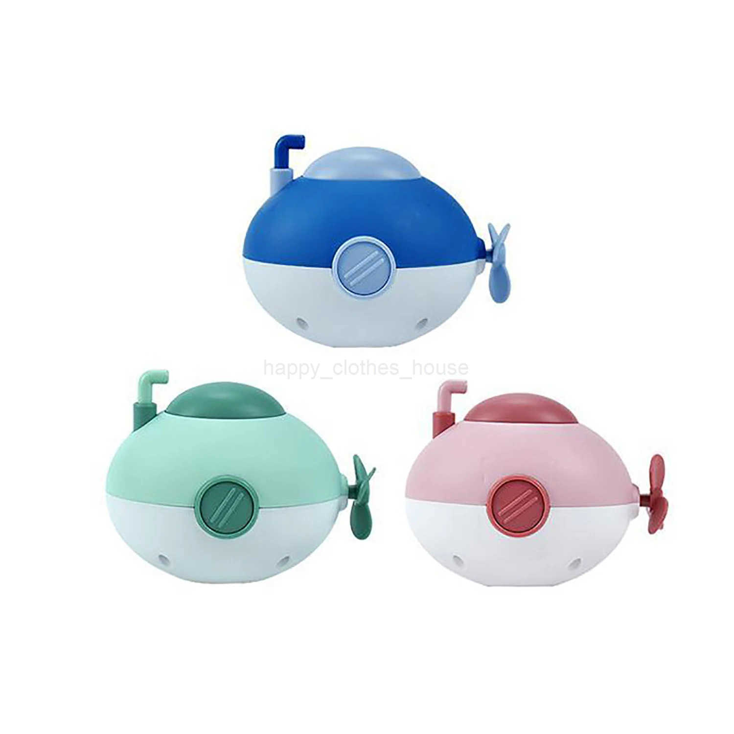 Baby Bath Toys Bathing Submarine Swimming Pool Water Play Game Chain Clockwork Bath Toys For Children Water Play ToyXJ241207