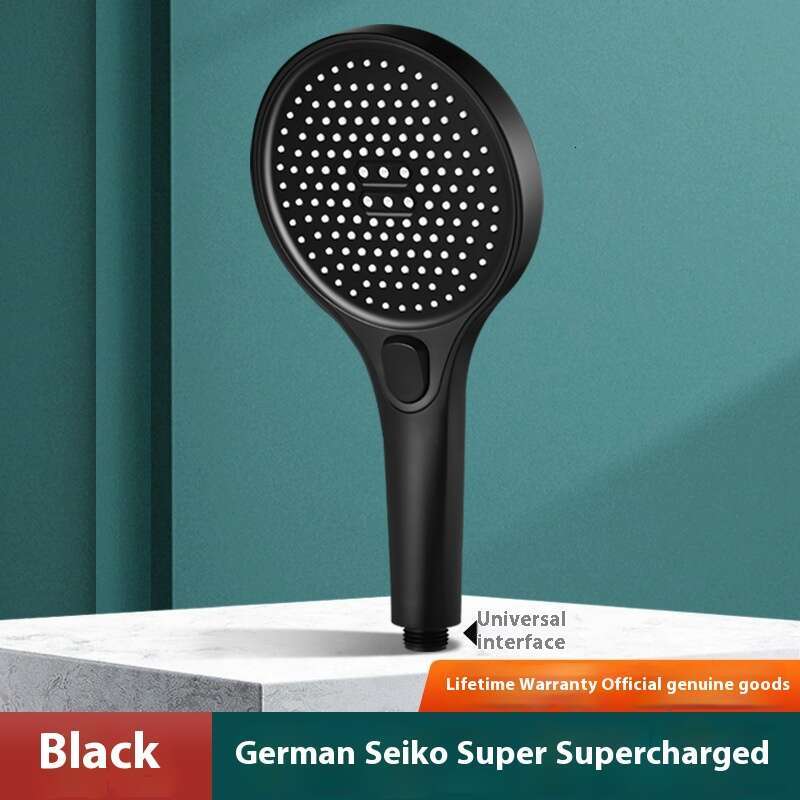 Shower head, super strong household bathroom rain shower, pressurized showerhead, shower heater set