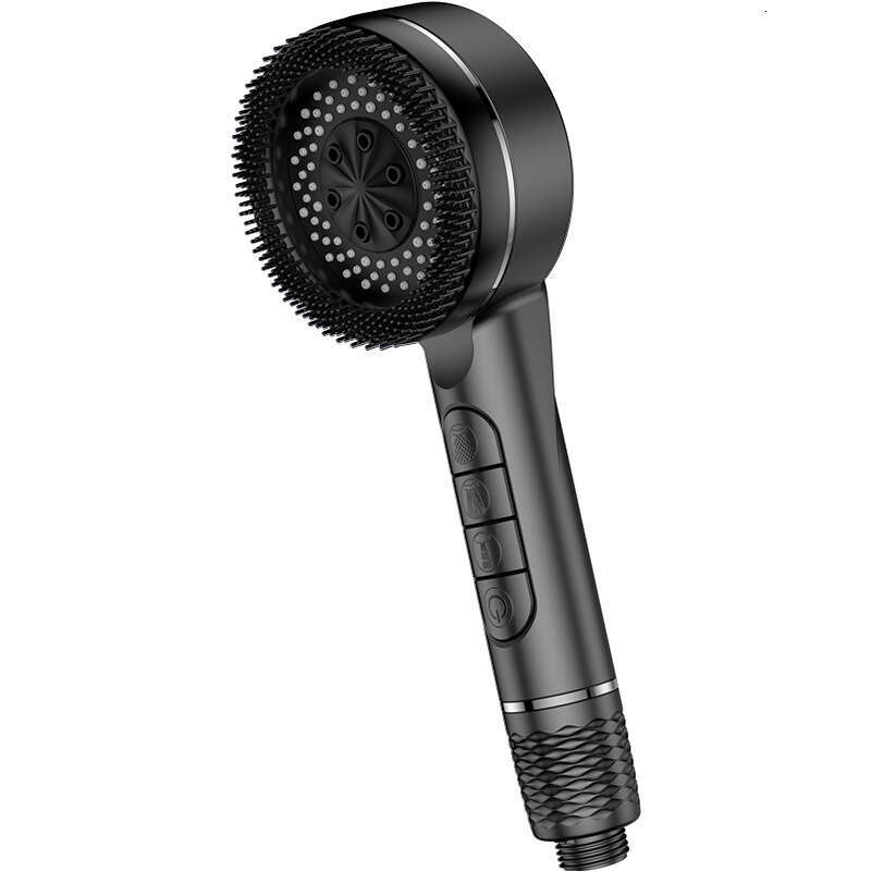 Powerful pressurized massage showerhead home use, head for showering, ultra high pressure, four levels handheld rain shower