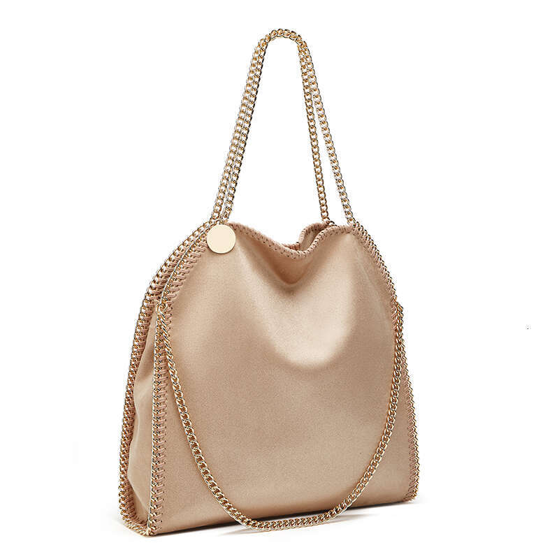 2025 Designer's retro braided chain environmental microfiber handbag Women's new fashion multi-functional large capacity shoulder bag