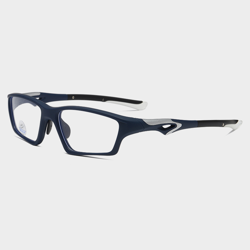 New TR90 factory direct sale sports glasses can be bent feet myopia eye protection dual-use sports glasses 81278