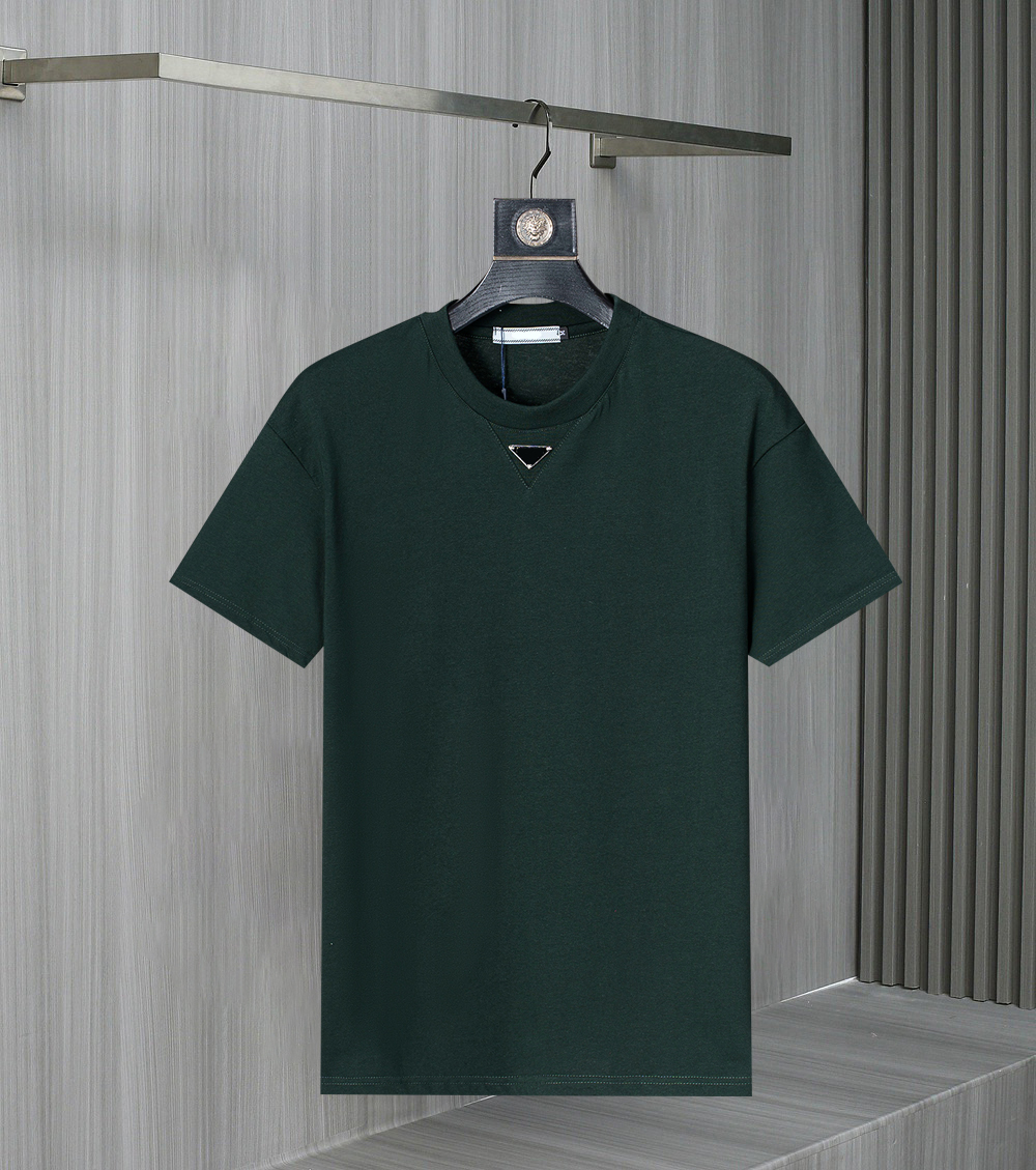 2025 Designer T Shirt Summer New Mens T Shirt Matching Brand Black Print Fashion Mens And Women's Tshirt Street Hip Hop Street Tshirt Brand Leisure T-shirt