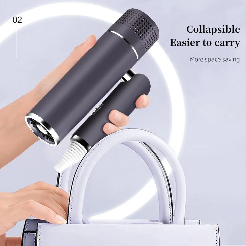 Professional Hair Dryer 1600w High-power Fast Drying Negative Ion Foldable Portable Household Hair Salon T-type Hair Dryer 241206