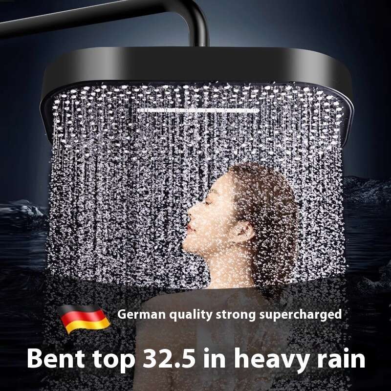 Supercharged ceig sprinkler head with thickened dome and large water outlet, household bathroom faucet, showerhead, shower set
