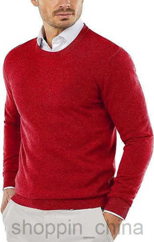 Men's Sweaters Men's clothing Men round neck sweater Knitted shirt Solid color casual long sleeved sweater Pullover sweater Mens sweater