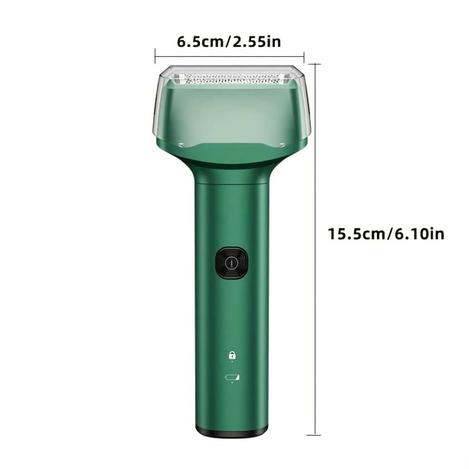 Mens Foil Cordless And USB Rechargeable Reciprocating Shaver Mens Cordless Rechargeable Razors Precision Beard SideburnXJ241207