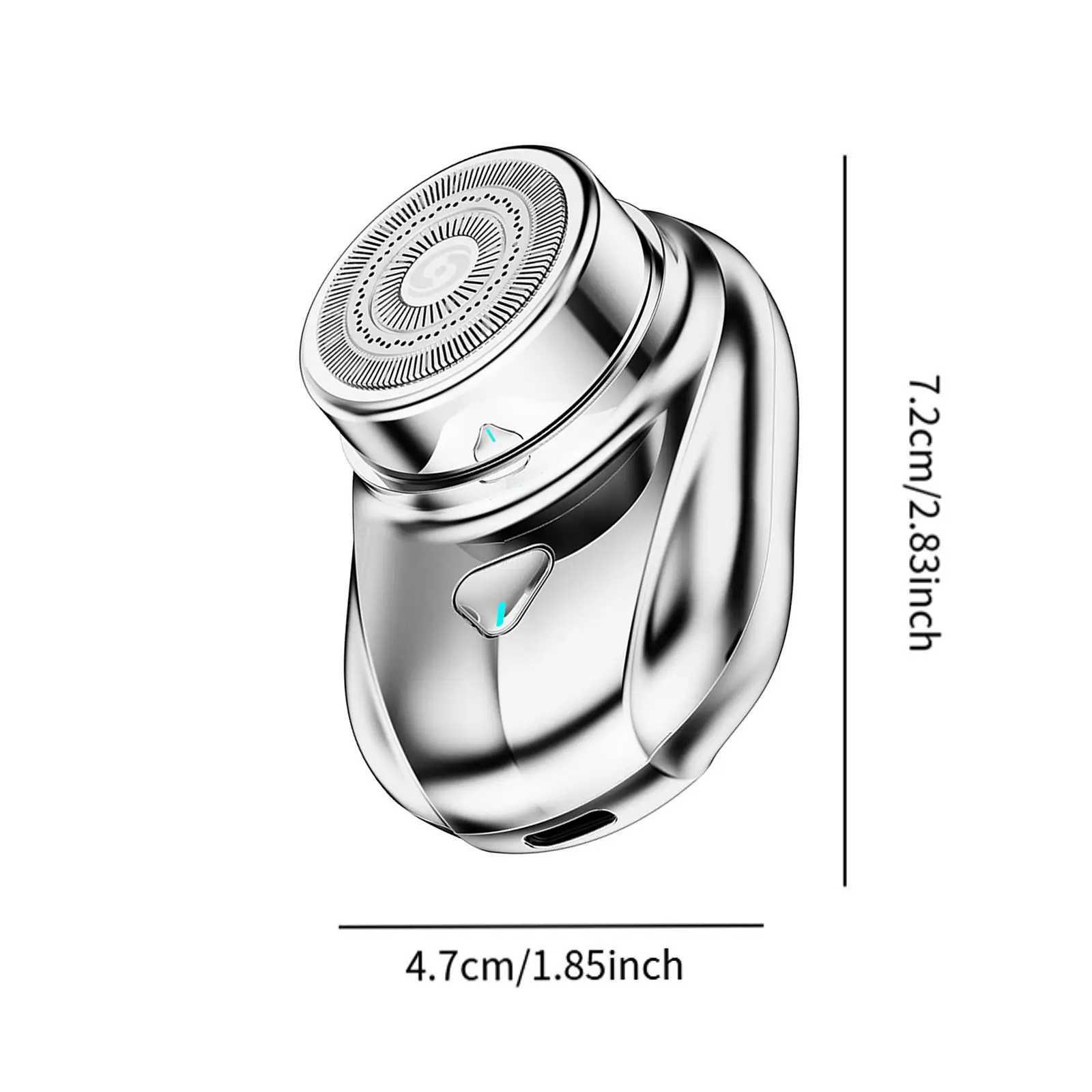 Electric Shaver Fathers Day Gifts Pocket Size Cordless Portable Razor for Trimming Camping Shaving Travel Shaves Face GroomingXJ241207