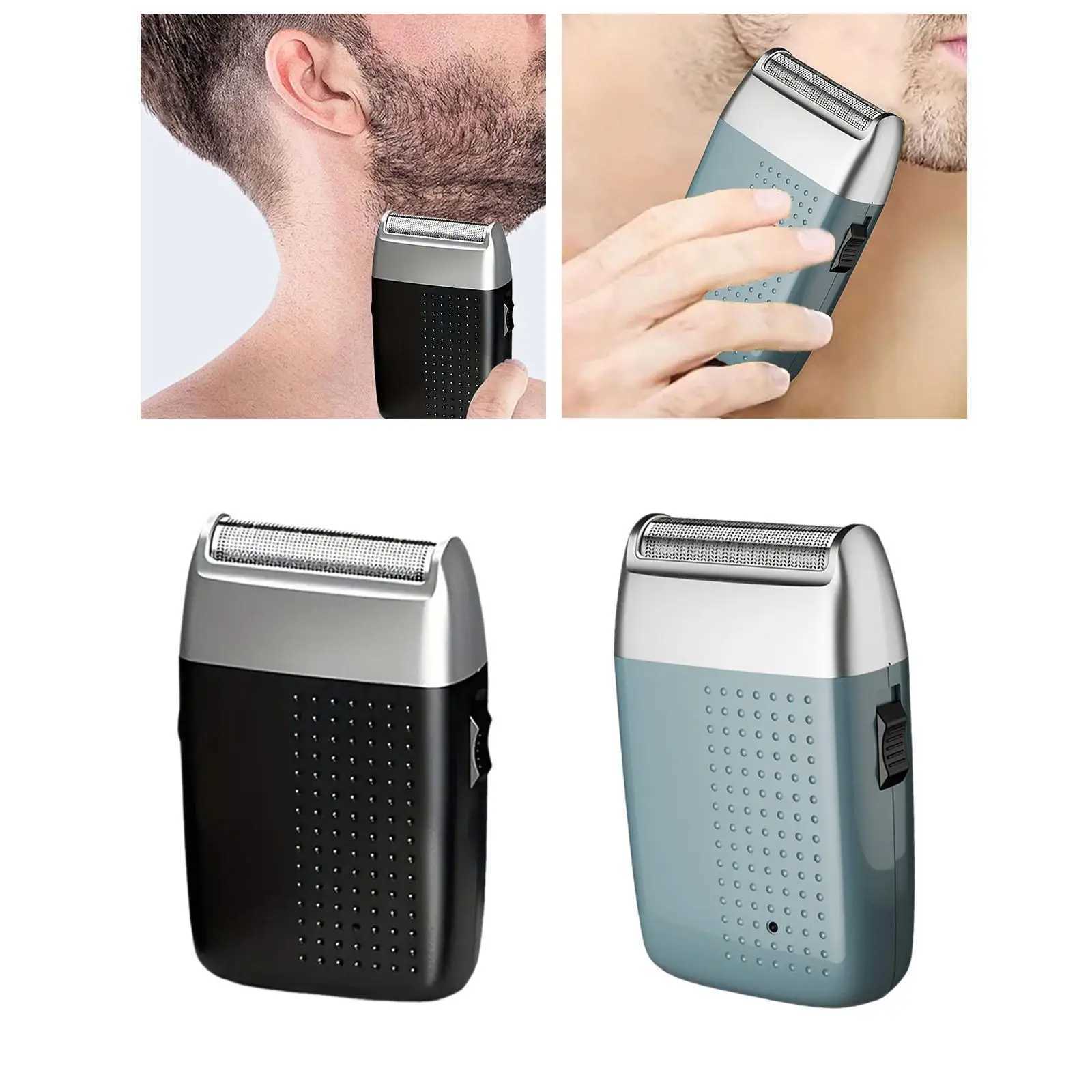 Mini Shaver for Men USB Rechargeable Electric Razor for Home Outdoor CampingXJ241207