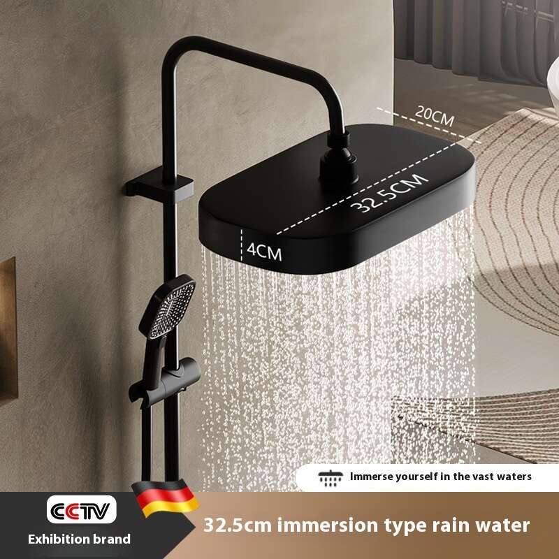 Supercharged ceig sprinkler head with thickened dome and large water outlet, household bathroom faucet, showerhead, showerset