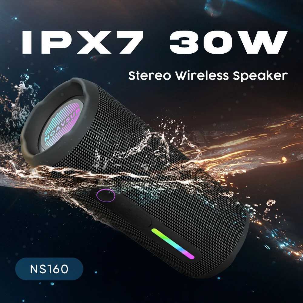 2024 Mini Bocinas New LED Parlantes Speaker Box Ultra Low Bass 30W Outdoor Caixa De Som Waterproof Wireless Altavoz wireless connections Speaker X2412