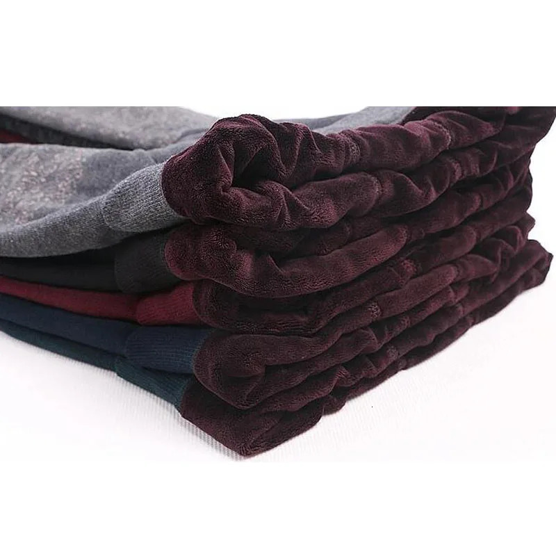 Rihschbie Warm Winter Long Legs Womens High Waist Velvet Long Legs Thick Christmas Legion Womens Pants Large Legs RZF736 241206