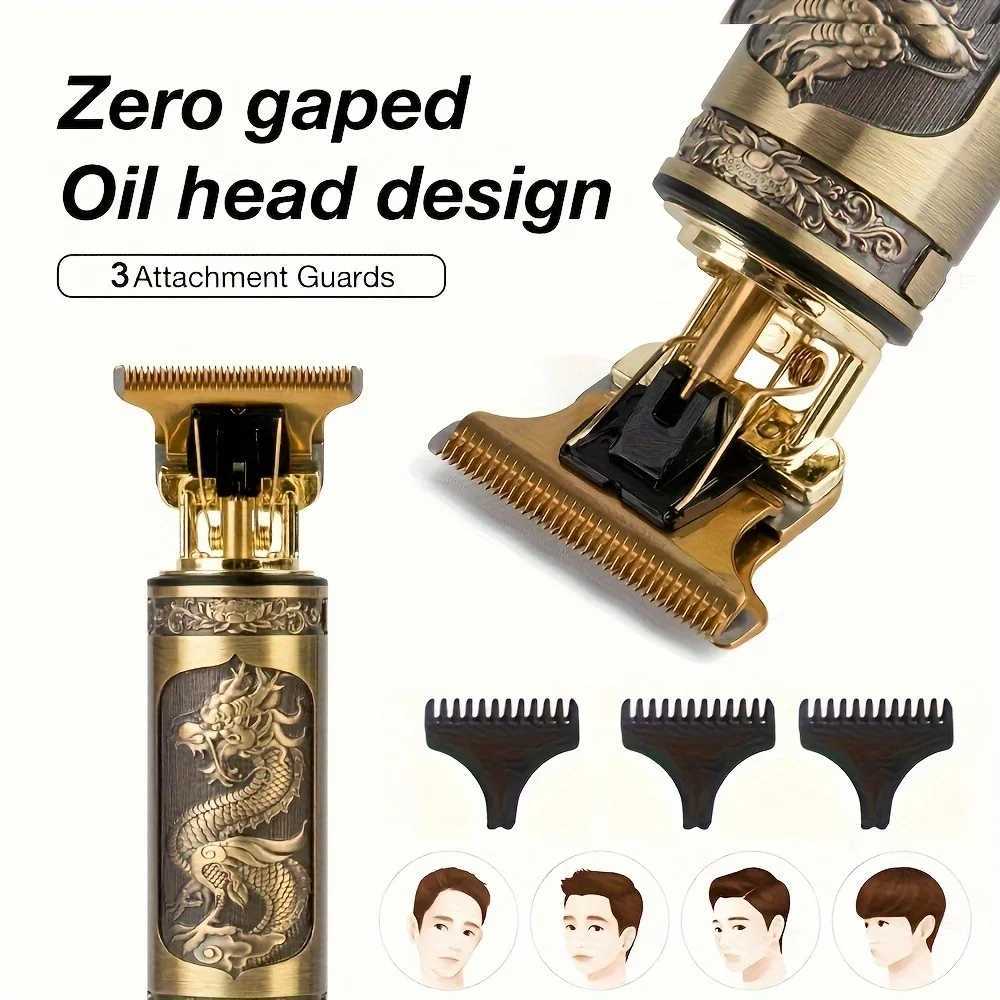 Pure metal body T9 high quality hairdresser hair salon professional razor household shaving small appliances send gift boxXJ241207