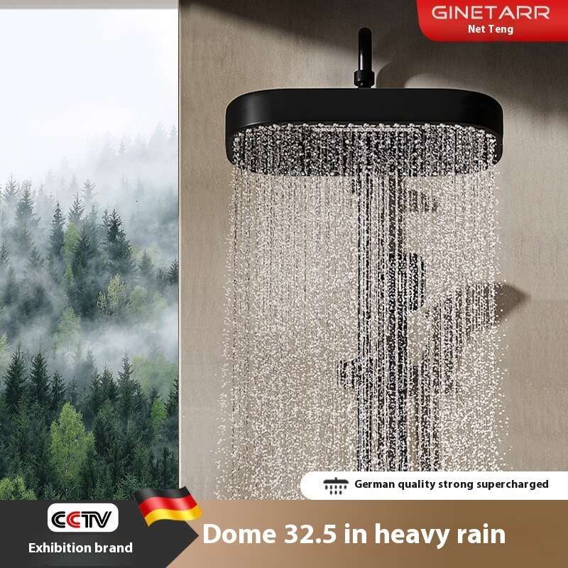 Supercharged ceig sprinkler head with thickened dome and large water outlet, household bathroom faucet, showerhead, showerset