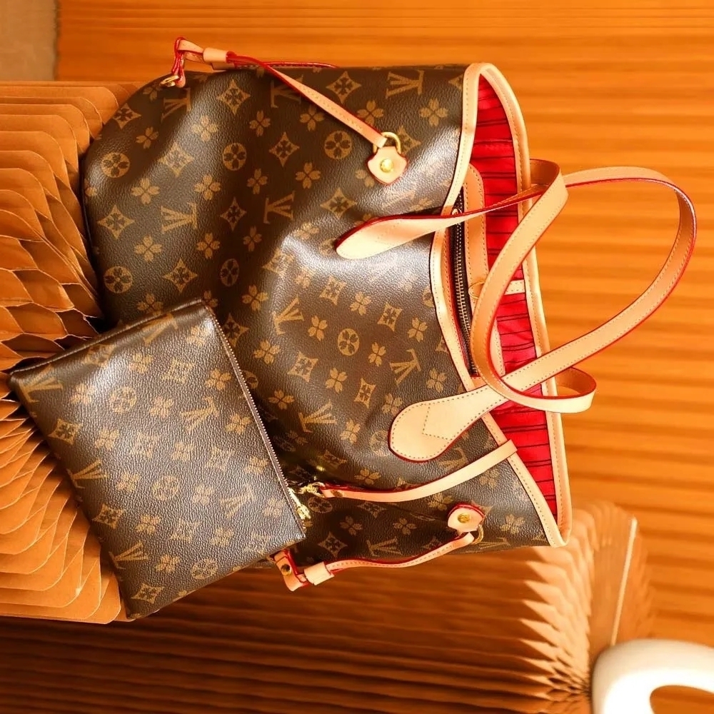 Luxurys Designer Bag 2pcs Set Women Bags Handbag Shoulder Classic Fashion Composite Lady Clutch Tote Bag Female Coin Purse Wallets09