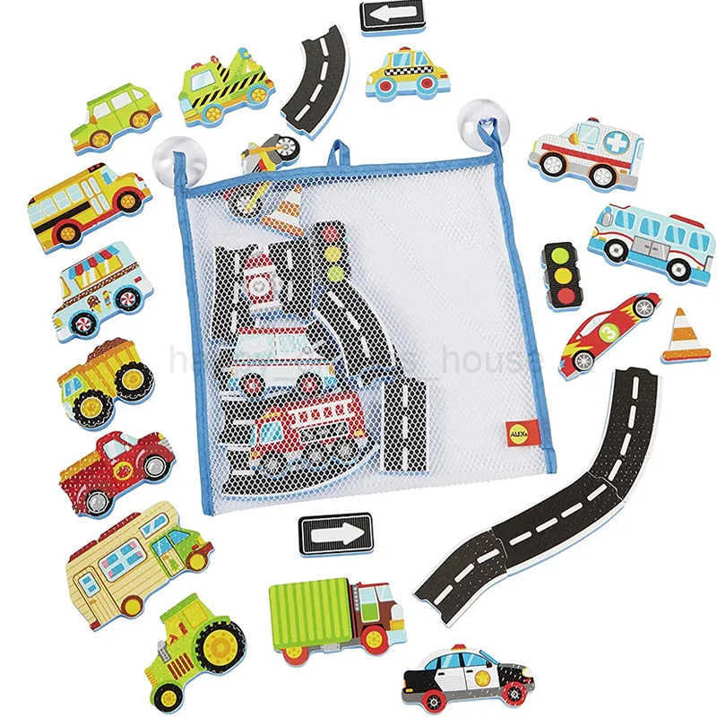 Children Shower Toys Bathroom Toy EVA Soft Reusable Ci Puzzle Early Education Games Parent Child Suitable for Aged 3-6 TMZXJ241207