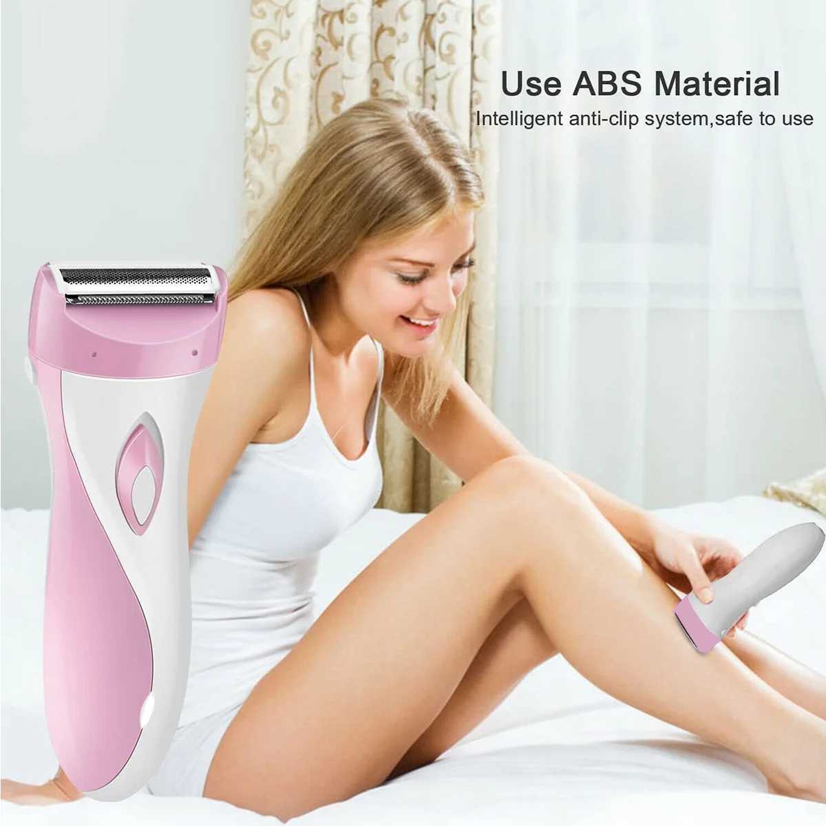 Electric Women Epilators Shavers Razors Trimmers for Women on Private Area and Leg Armpit Back Hair Girls Bikini EpilatorsXJ241207