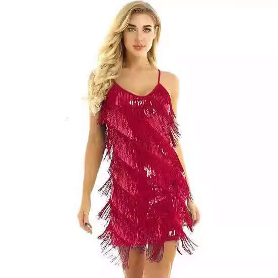 European American low cut V-neck upender tael deign ene fahionable and exy nightclub hort kirt dre 2024 temperament veratile new trend clothing