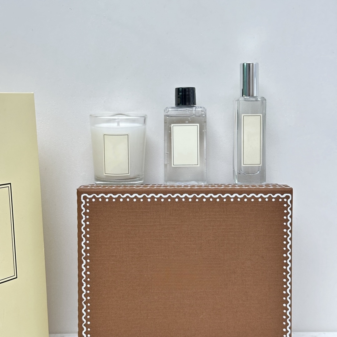 Aromatherapy candle perfume three piece home room durable gift box perfume hand gift