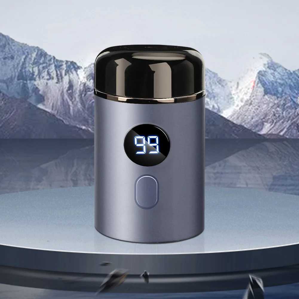 Mini Electric Shaver Rechargeable Pocket Size Electric Shaver Portable Electric Razor Wet and Dry Shaver for Men WomenXJ241207