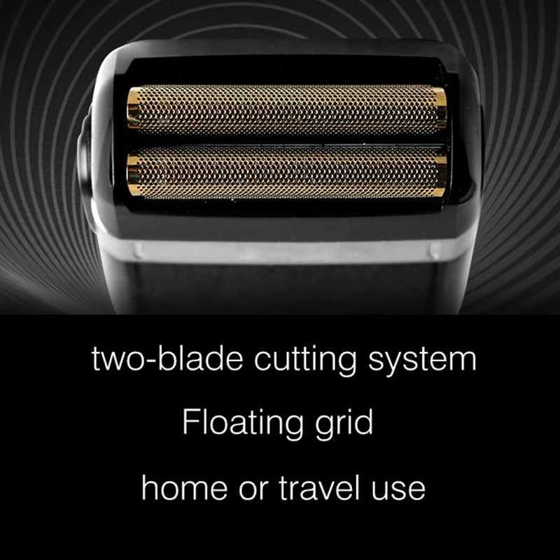 Original Kemei Powerful Rechargeable Beard Electric Shaver For Men Bald Head Shaving Machine Washable Electric Razor Wet DryXJ241207