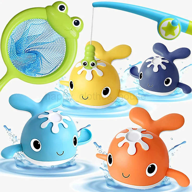 Magnet Fishing Toys Children Swimming Pool Beach Toys Parent-child Interactive Catch Fish Fun Competition Game Toy Baby Bath ToyXJ241207