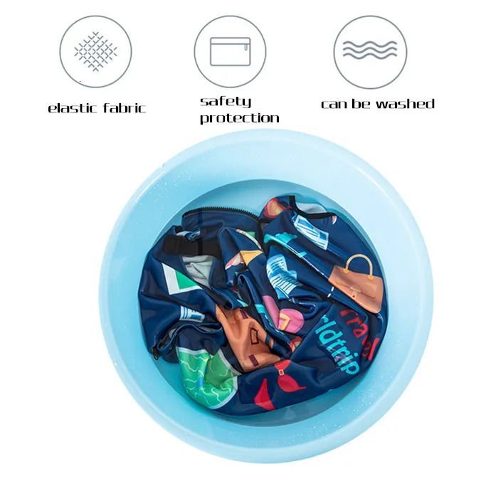 Thick luggage compartment lid elastic washable luggage protection cover suitable for 18-32 inch travel trolley accessories 241205