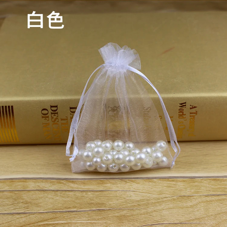 Wholesale 1000 organic gift bags 5x7 7x9 9x12 10x15cm Christmas/wedding/birthday jewelry/gift packaging drawstring bags 241206