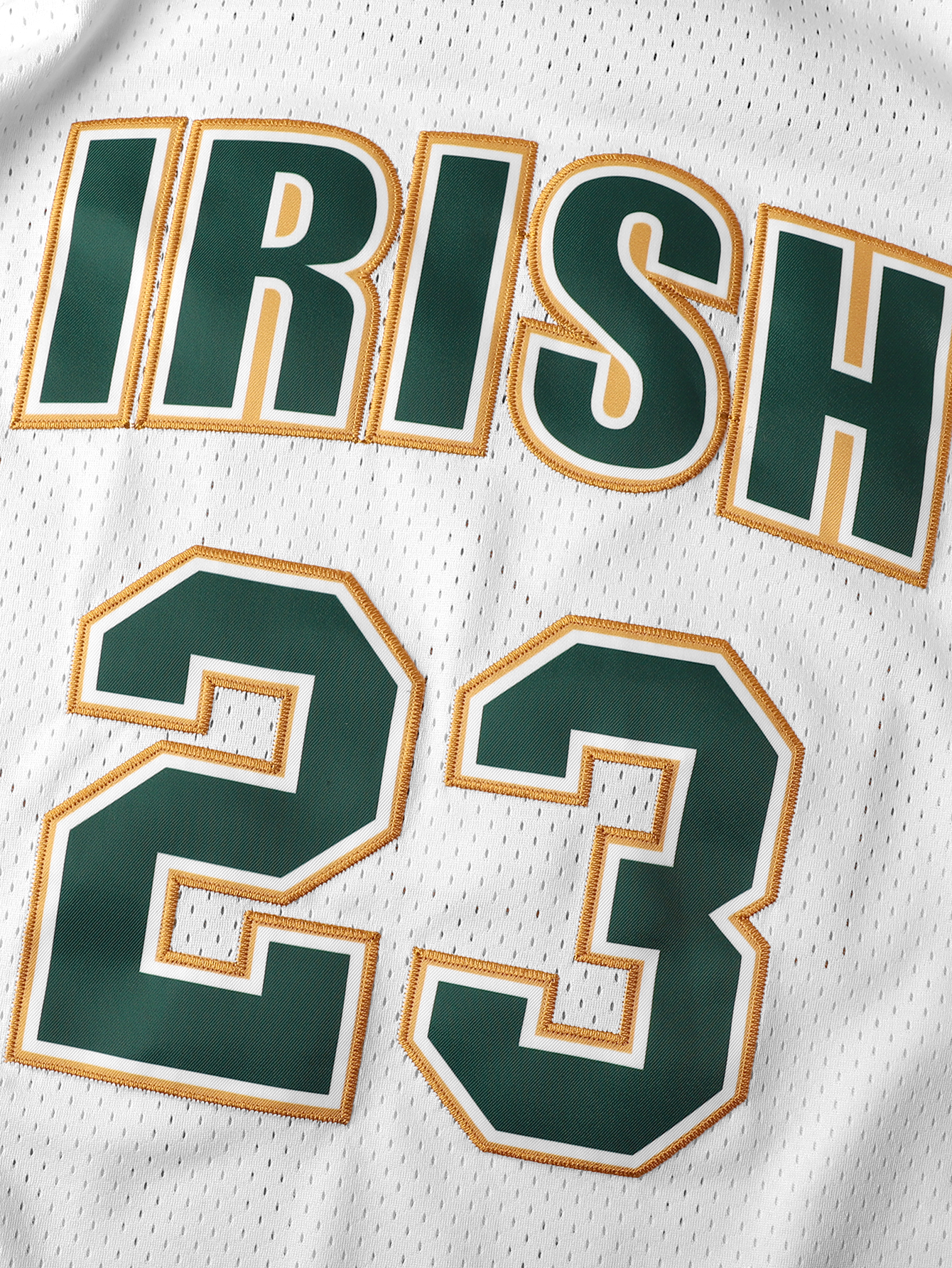 IRISH 23 JAMES IN STOCK Wholesale BASKETBALL Jeresys Embroidered Letter Hygroscopic Quick Drying, Wear-Resistant And Wrinkle-Resistant, Light Weight