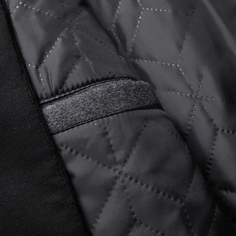 winter wool coat mens fashion double neck thick jacket hat detachable trench coat mens casual wool blend coat mens coat 241204