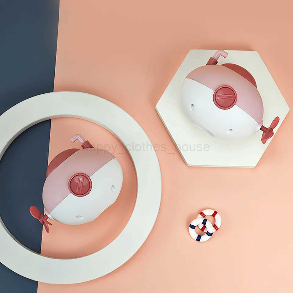Baby Bath Toys Bathing Submarine Swimming Pool Water Play Game Chain Clockwork Bath Toys For Children Water Play ToyXJ241207