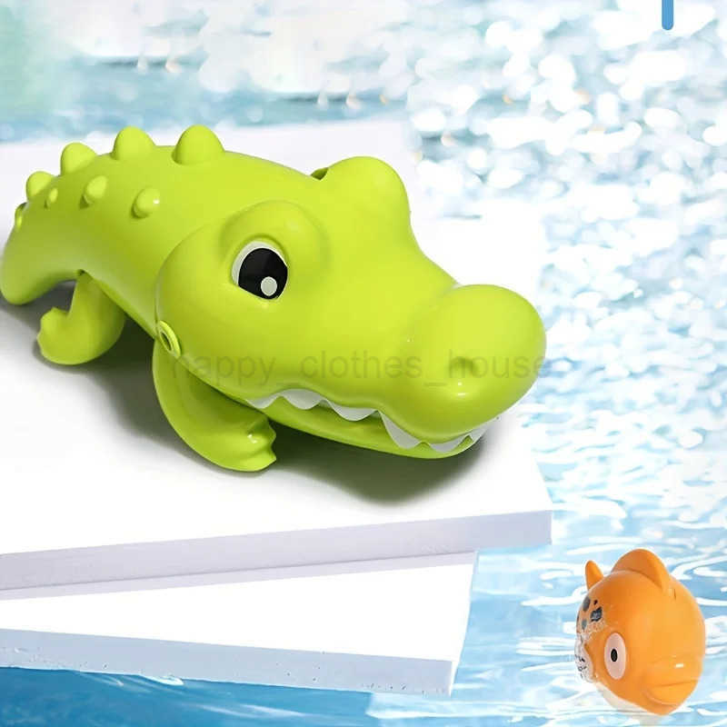 Childrens Bathroom Water Play Toy Big Crocodile Eating Little Fish Game Creative and Educational NovelXJ241207