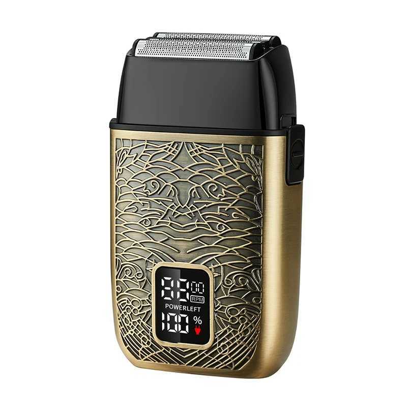 4D LK3010 All Metal IPX6 Waterproof Electric Shaver Men electric shaver for men portable Foil ShaversXJ241207