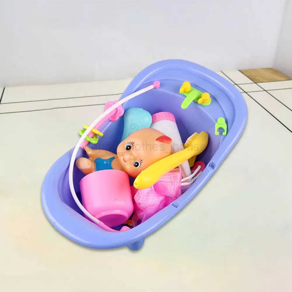 Lovely Bathroom Toy Eco-friendly Shower Toy High Simulation Gift Baby Play House Doll ToyXJ241207