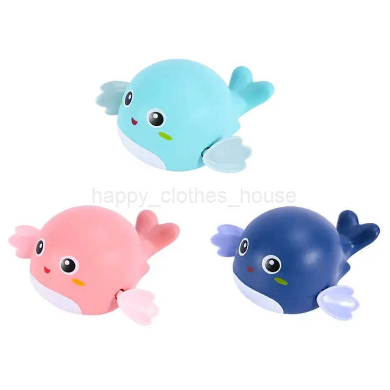 Summer Bath Toys Kids Swimming Clockwork Dolls Play Water Baby Bathing Cute Funny Children Bathroom Shower Bathtub Animals ToyXJ2422077