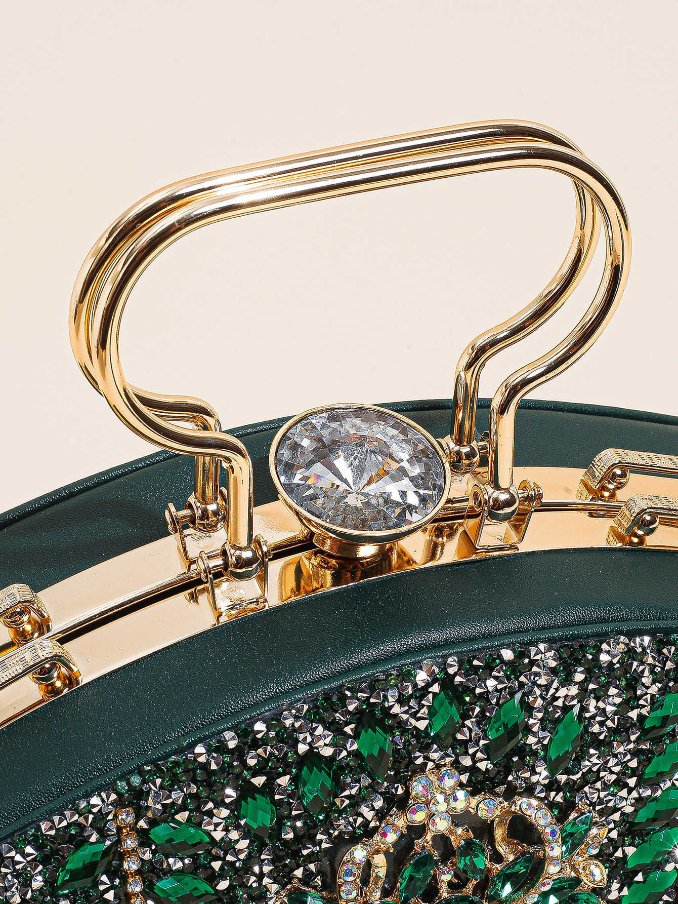 Clutch Bag New Shiny Banquet Bag with High-end Feel Diamond Studded Rhinestone Bag Elegant Wedding Cheongsam Banquet Handbag 240920