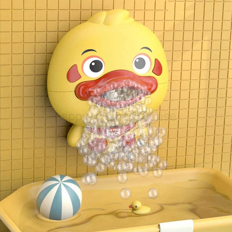 Baby Bath Toys Bubble Machine Crabs Frog Music Kids Bath Toy Bathtub Soap Automatic Bubble Maker Baby Bathroom Toy for ChildrenXJ241785