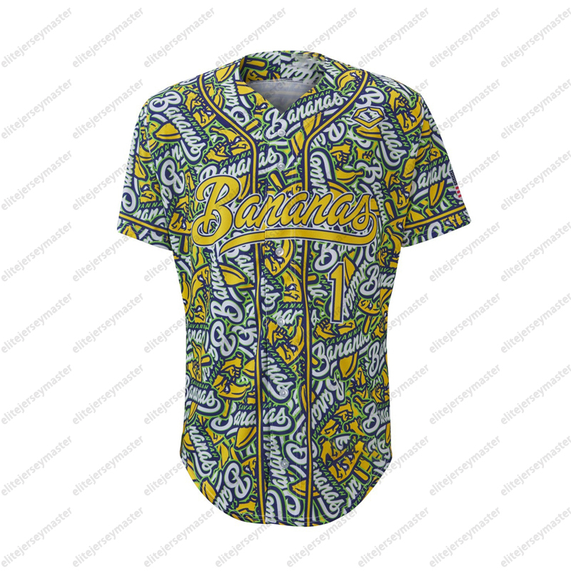 Bananas Olson 8 Phillips 29 Rac 15 Baseball Jersey Customized Jerseys For Mens Women Youth