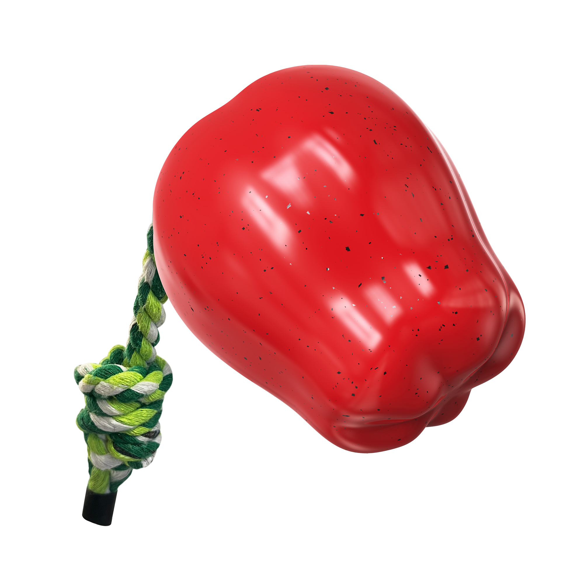 Pet leakage food ball dog teething indoor apple toys dog teething bite can not be broken venting bite-resistant toys