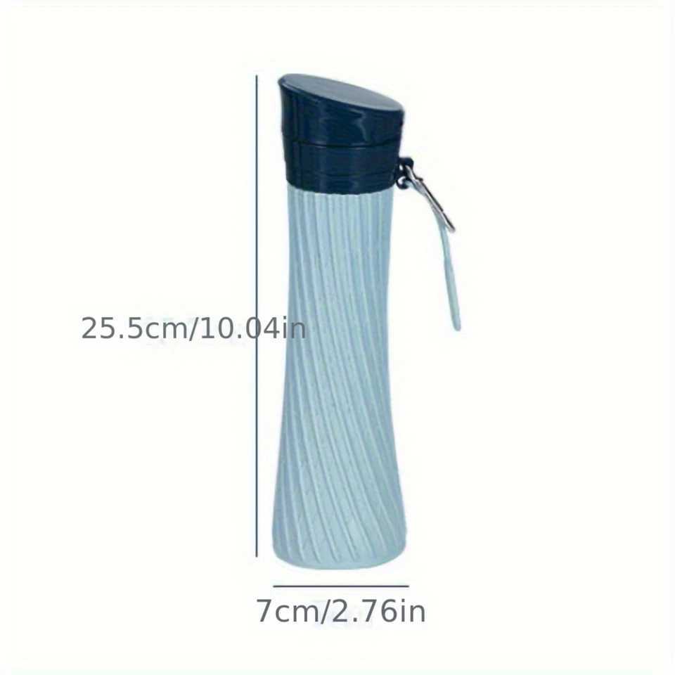 Foldable silicone water bottle foldable portable sports cup Z260202
