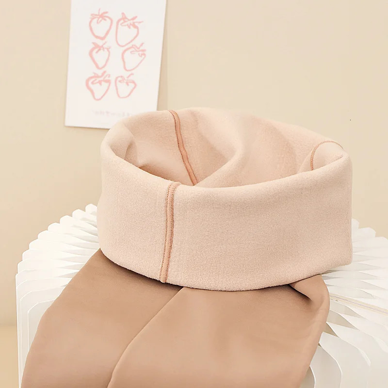 Winter Womens Thick Velvet Legs Nude Pantyhose Tight Elastic Pantyhose Warm Wool Lining Spliced Legs Trousers 241206