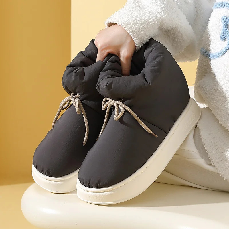 QYCKABY Womens Fur Snow Boots Thick Platform Foot Boots Womens Classic Plush Warm Boots Free Delivery 241206