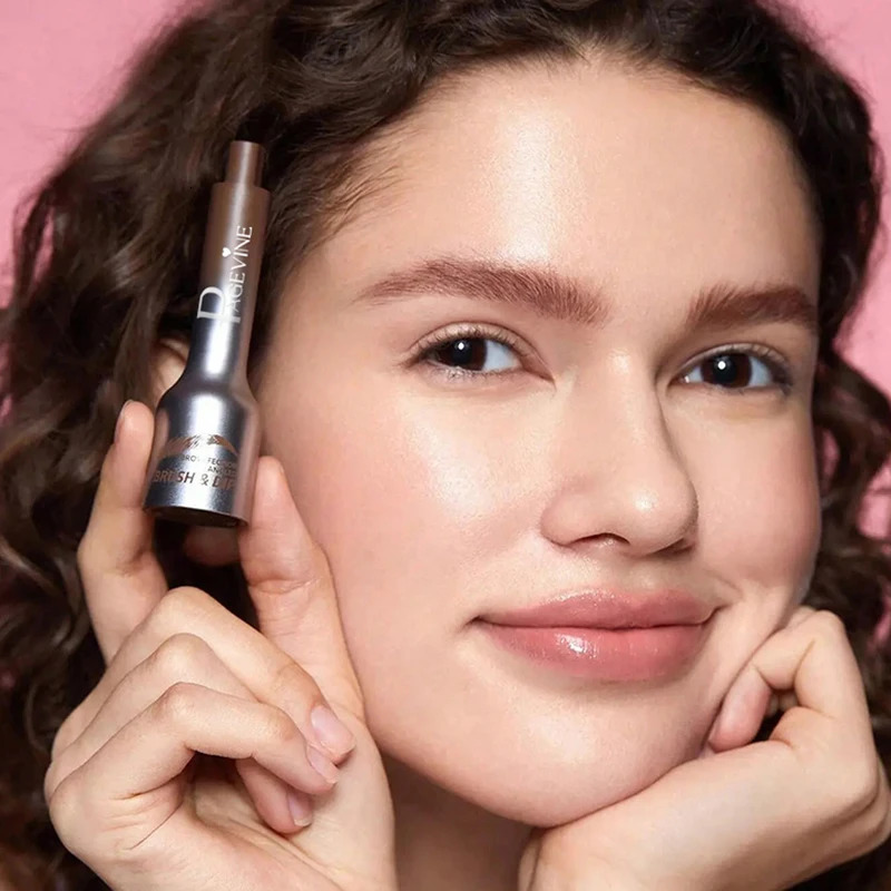 Pressing Wild Eyebrow Pencil Naturally Waterproof Hair Flu Eyebrow Powder Lasting Smooth Eye Shadow Lying Silkworm OutlineMakeup 241206