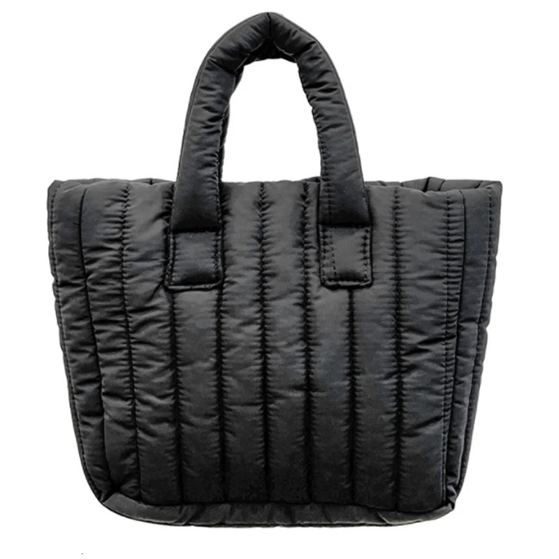 Winter handbag womens casual warm handbag down bag 241205