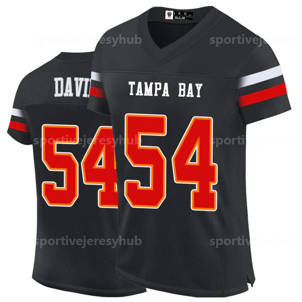 Custom Mens/Youth Football Stitched Jerseys 6 Baker Mayfield 13 MikeEvans 12 TomBrady 25 LeSean Antoine WinfieldJr. Buccaner American Football Jersey
